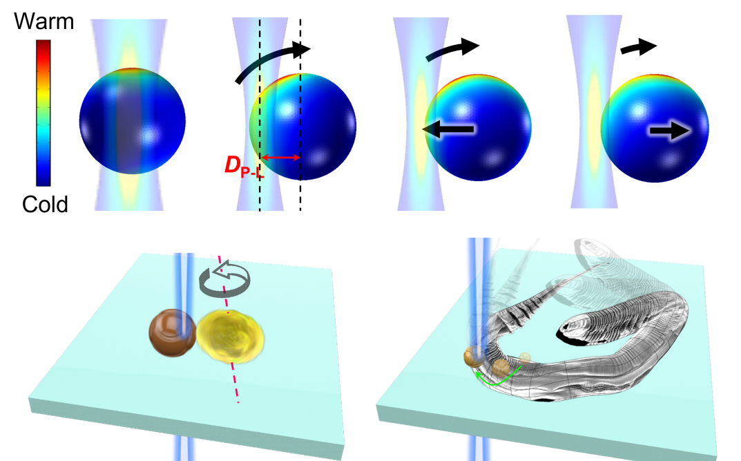 Multimodal Optothermal Manipulations along Various Surfaces — figure 1 of 2