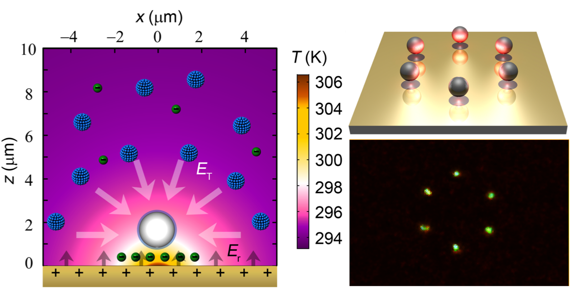 Opto-Thermoelectric Nanotweezers — figure 1 of 3