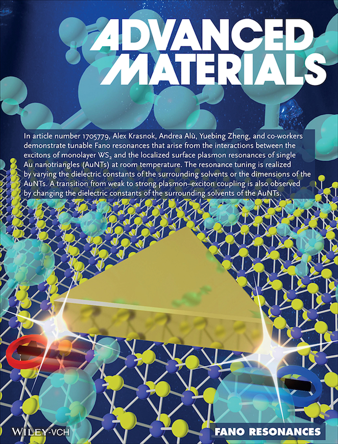 Tunable Fano Resonance and Plasmon-Exciton Coupling in Single Au Nanotriangles on Monolayer WS2 at Room Temperature — figure 2 of 2
