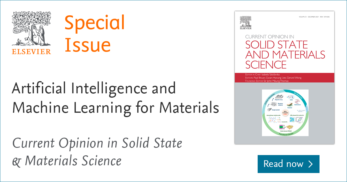 Artificial Intelligence and Machine Learning for Materials — figure 1 of 1